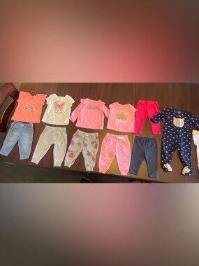 Like New, Baby Girl 9M Clothing Bundle